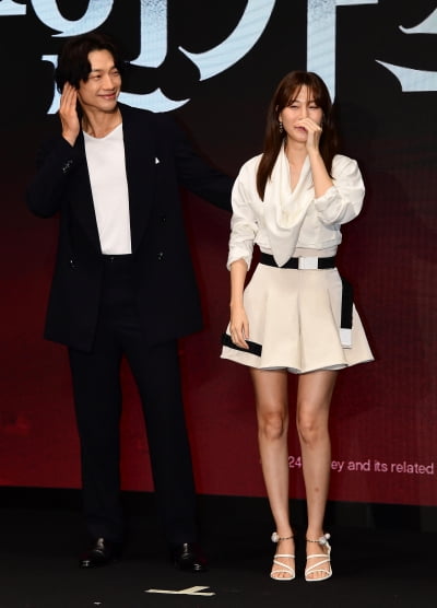 정지훈, 김하늘 경호하는 경호원[TEN포토]