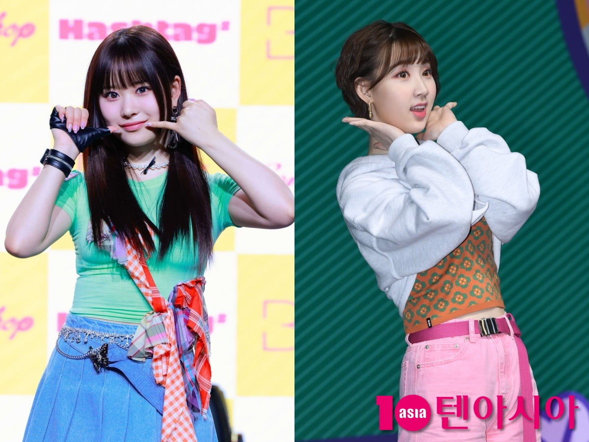 그룹 캔디샵 유이나, 그룹 위클리 신지윤/사진=텐아시아 사진DB