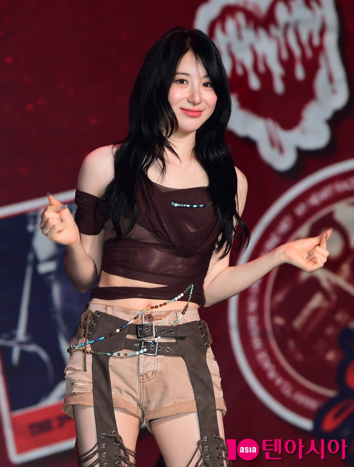 이채연, 러블리 하트[TEN포토]