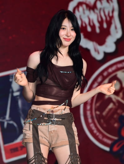 이채연, 러블리 하트[TEN포토]