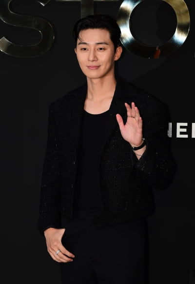 박서준, 반짝반짝 빛나는 의상보다 멋진미소[TEN포토]