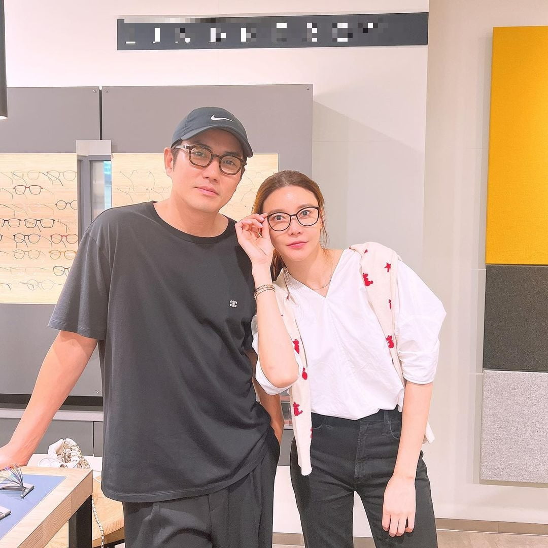 차예련♥주상욱, 노안 걱정할 때 된 3040 부부…"눈 안 좋아"