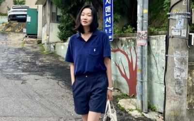 '171cm' 장윤주, ♥남편 옷이라도 입었나…헐렁해도 모델핏
