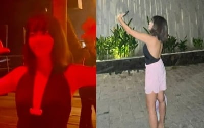 '이범수와 이혼 소송' 이윤진, 발리 클럽서 포착…눈 둘 곳 없는 '파격 노출'