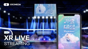 엑스로메다, SBS 가요대전 최초 'XR 라이브' 진행