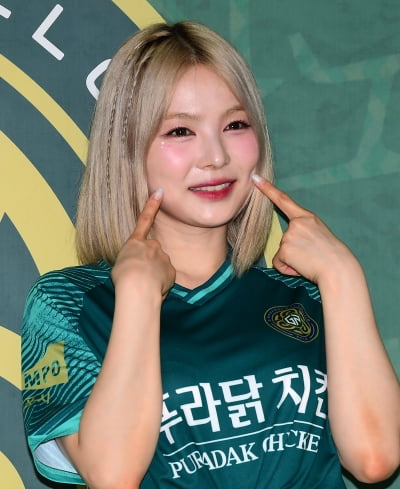 유수현, 치명적인 볼콕[TEN포토]