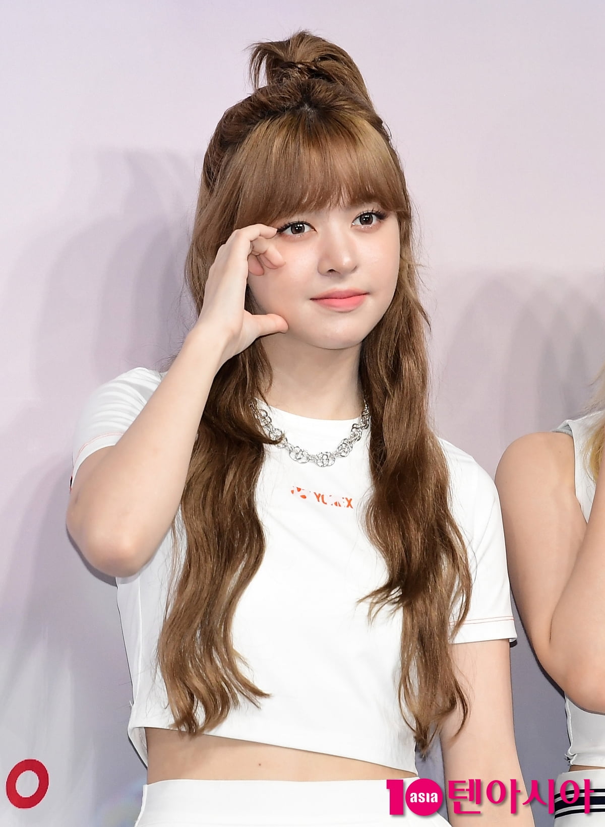 엔믹스 릴리, 깜찍한 사과머리[TEN포토]