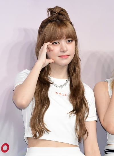 엔믹스 릴리, 깜찍한 사과머리[TEN포토]