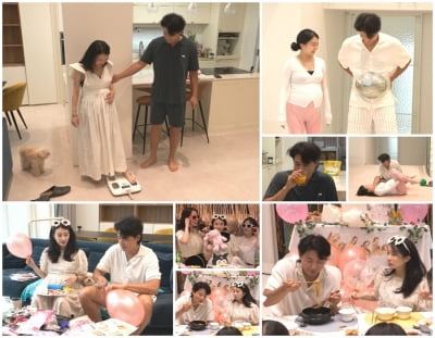 '이지훈♥' 아야네, 만삭인데 고작 53kg…"임신 전보다 10kg쪄" ('아빠는 꽃중년')