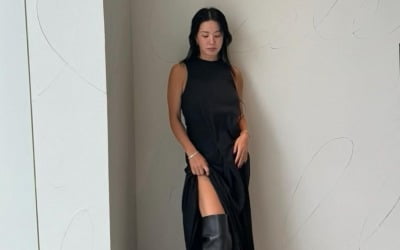 제시도 반했다…엄정화 ,165cm 47kg다운 늘씬한 몸매 자랑