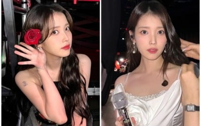 IU、コンサートツアー中に美貌自慢