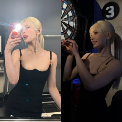 '172cm 46kg' 전소미, 과감한 볼륨 노출에 '깜짝'…복근까지 '완벽 몸매'