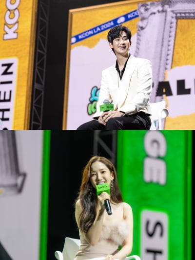 KCON LA 2024共にしたキム・スヒョン・パク・ミンヨン、韓国代表俳優人気立証