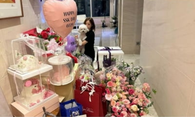 이게 다 얼마야…'34세' 신세경, 대리석 집 가득 채운 '생일 선물' 인증
