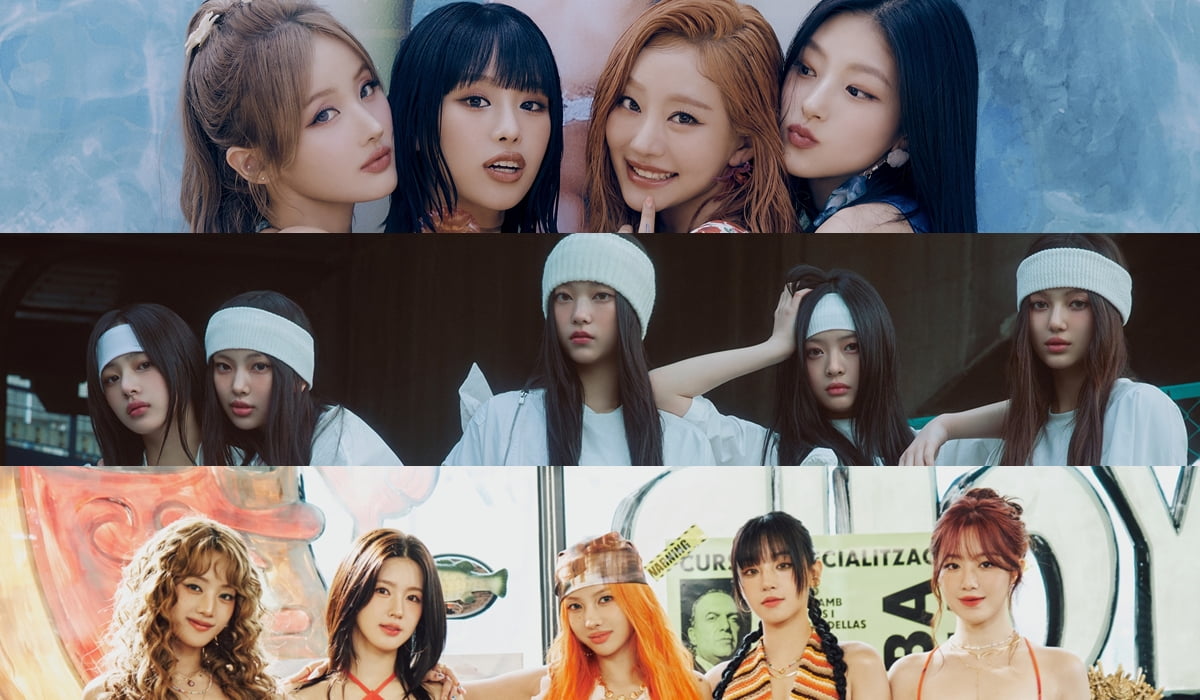 그룹 키스 오브 라이프, 뉴진스, (여자)아이들/사진제공=S2엔터테인먼트, 어도어, 큐브엔터테인먼트