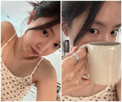 내복은 아니에요…손나은, 2만원대 나시입고 여름여름해