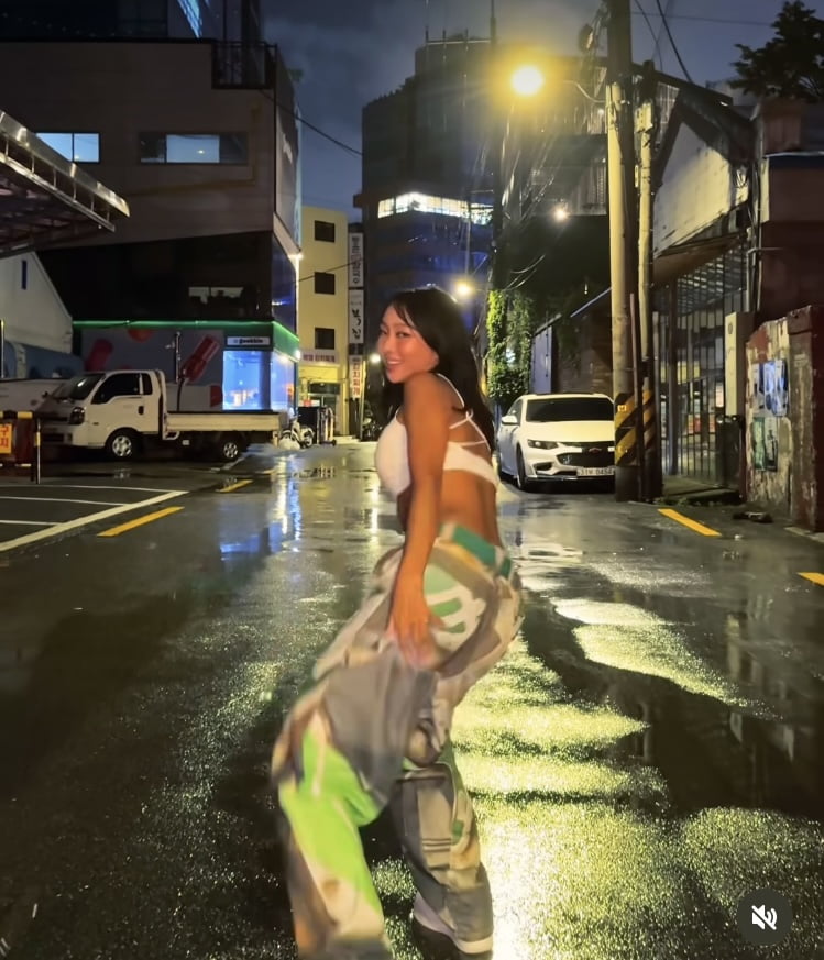 효린, 비오는날 트월킹 제대로…흑인 소울 난리나