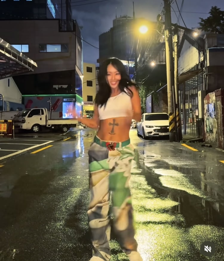 효린, 비오는날 트월킹 제대로…흑인 소울 난리나