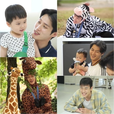 펜싱 스타들, 동물옷 위에 금메달…은우 웃겨주기 어렵네('슈돌')