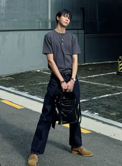 평소 운동 안 한다더니…'187cm 68kg' 주우재, 팔둑 가득한 '반전 힘줄' 공개