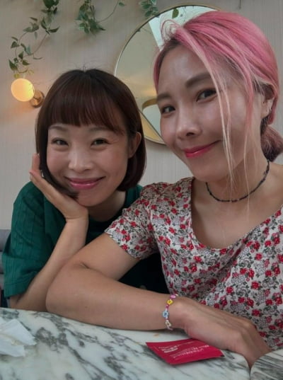 '44세' 신봉선 11kg 감량하더니 '40세' 오나미와 친구 같네