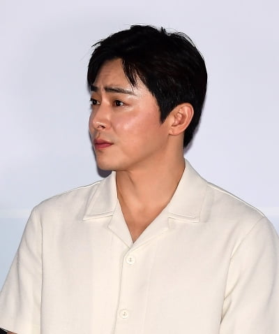 조정석, 故이선균 회상하며 붉어진 눈시울[TEN포토]
