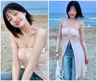 이유비, 한남동 100억원대 대저택 거주 인증…89만원대 원피스입고 샤랄라