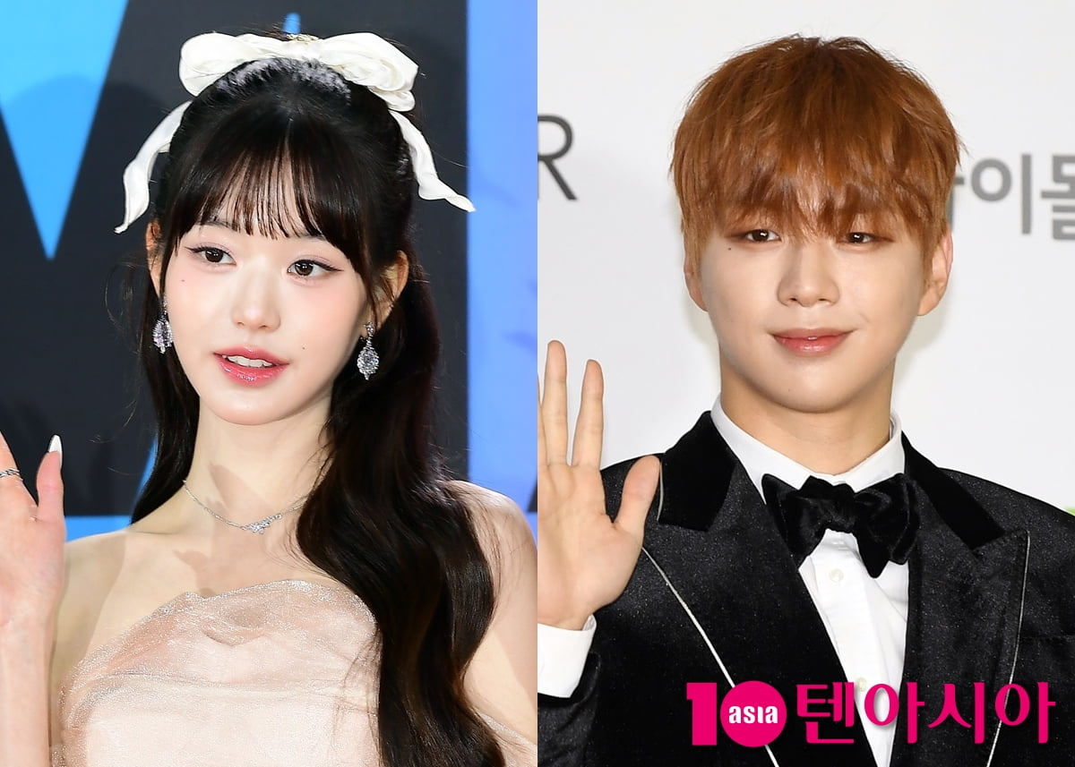 아이브 장원영, 강다니엘/ 사진=텐아시아 사진 DB