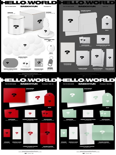 EXOペクヒョン、ミニ4集「Hello、World」予約販売
