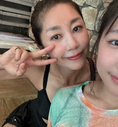 얼마나 닮았길래…전미라, 판박이 169cm 중3 딸 직접 인정 "진짜 비슷한 비주얼"