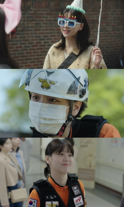 김지은, 노숙자 도우려다 위협당했다…발차기로 단숨에 제압('엄마친구아들')