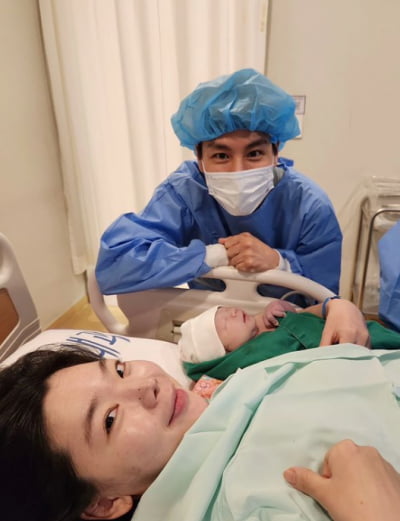 윤남기♥이다은, 재혼 후 얻은 행복…방금 태어난 신생아 아들