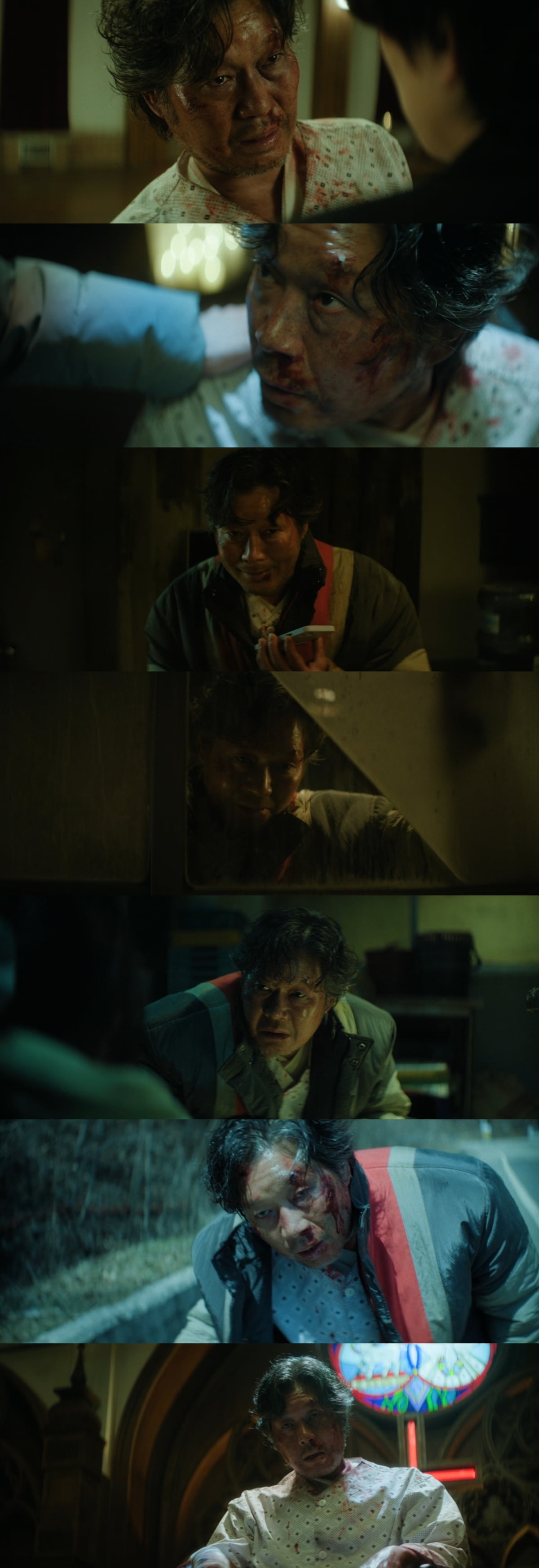 유재명, 목숨 한 번 끈질기네…발버둥 치는 악의 신기원('노웨이아웃')
