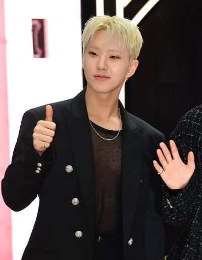 세븐틴 호시, 잘생김 엄지척[TEN포토]