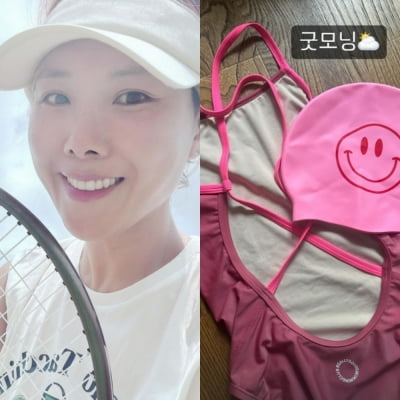 이날 위해 살 뺐나…'11kg 감량' 신봉선, 의미심장한 바디수트 사진