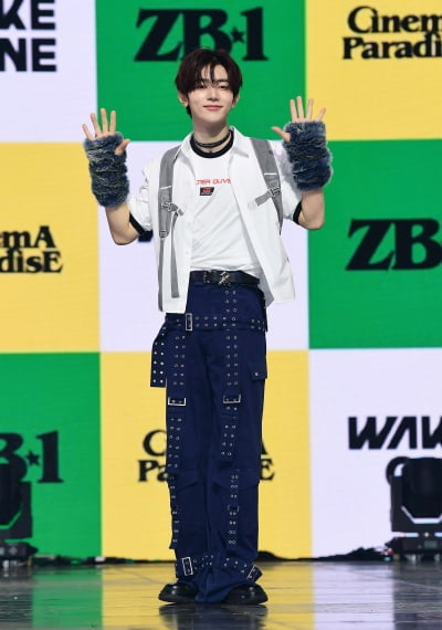제로베이스원 장하오, 러블리한 보조개 미소[TEN포토]