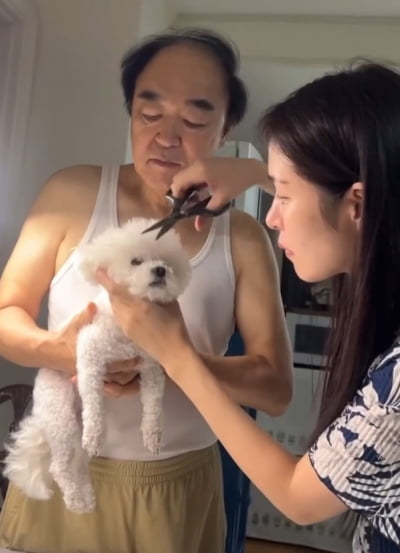 이런 모습 처음이야…장광, 배우 이미지 내려놓고 '미용 헬퍼' 변신
