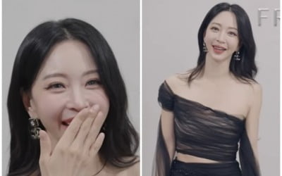 '♥10살 연하' 한예슬, 블랙 크롭 웨딩드레스 도전…이스라엘서 공수한 의상 입고 헤벌쭉