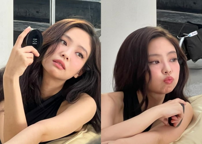사진=제니 SNS 갈무리
