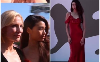 '♥이동휘' 정호연, 176cm 49kg이라더니…케이트 블란쳇 옆에서도 자체 발광