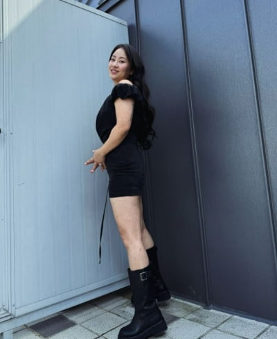 '10kg 감량' 조현아, 매일 헬스장 가더니 한뼘 원피스로 섹시美 폭발