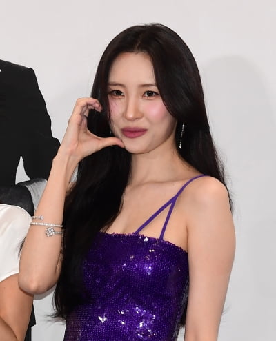 원더걸스 선미, 보라빛 미소[TEN포토]