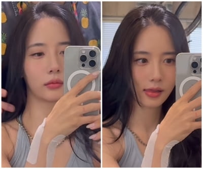 한서희, 男배우와 사생활 대화 유출 그 후…유명 헤어숍서 당당 근황[TEN이슈]