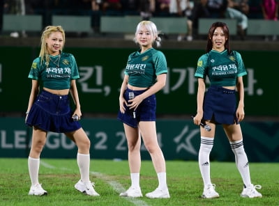 쓰리피스, 오늘 승리의 여신[TEN포토]