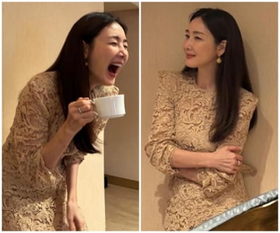 "시세차익만 최소 60억원" 최지우, 399만원 원피스입고 리치 언니 인증