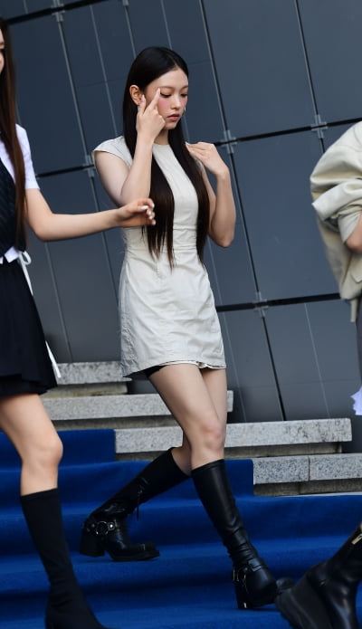 뉴진스 해린, 계절을 앞서가는 패셔니스타[TEN포토]