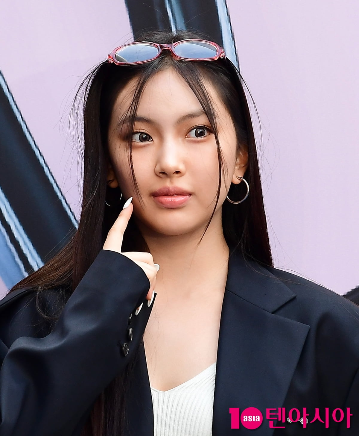 뉴진스 혜인, 깜찍한 볼콕[TEN포토]