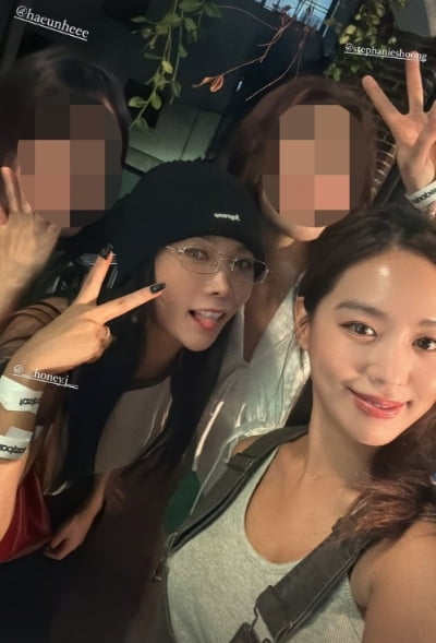 맞다 댄서였지…김희정, 7년 만에 '前 퍼플로우 수장' 허니제이 재회