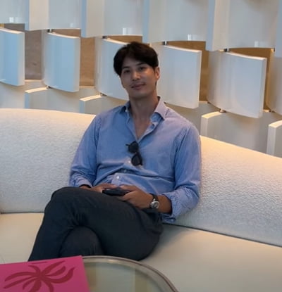 이젠 ♥이주명과 데이트하러…김지석, 피곤한 기색으로 한국行