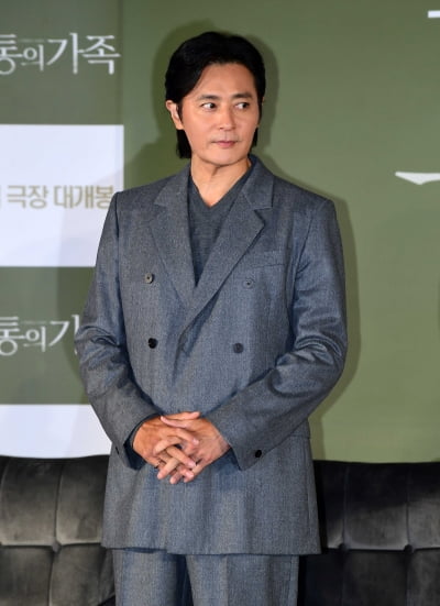 장동건, 긴장된 눈빛[TEN포토]